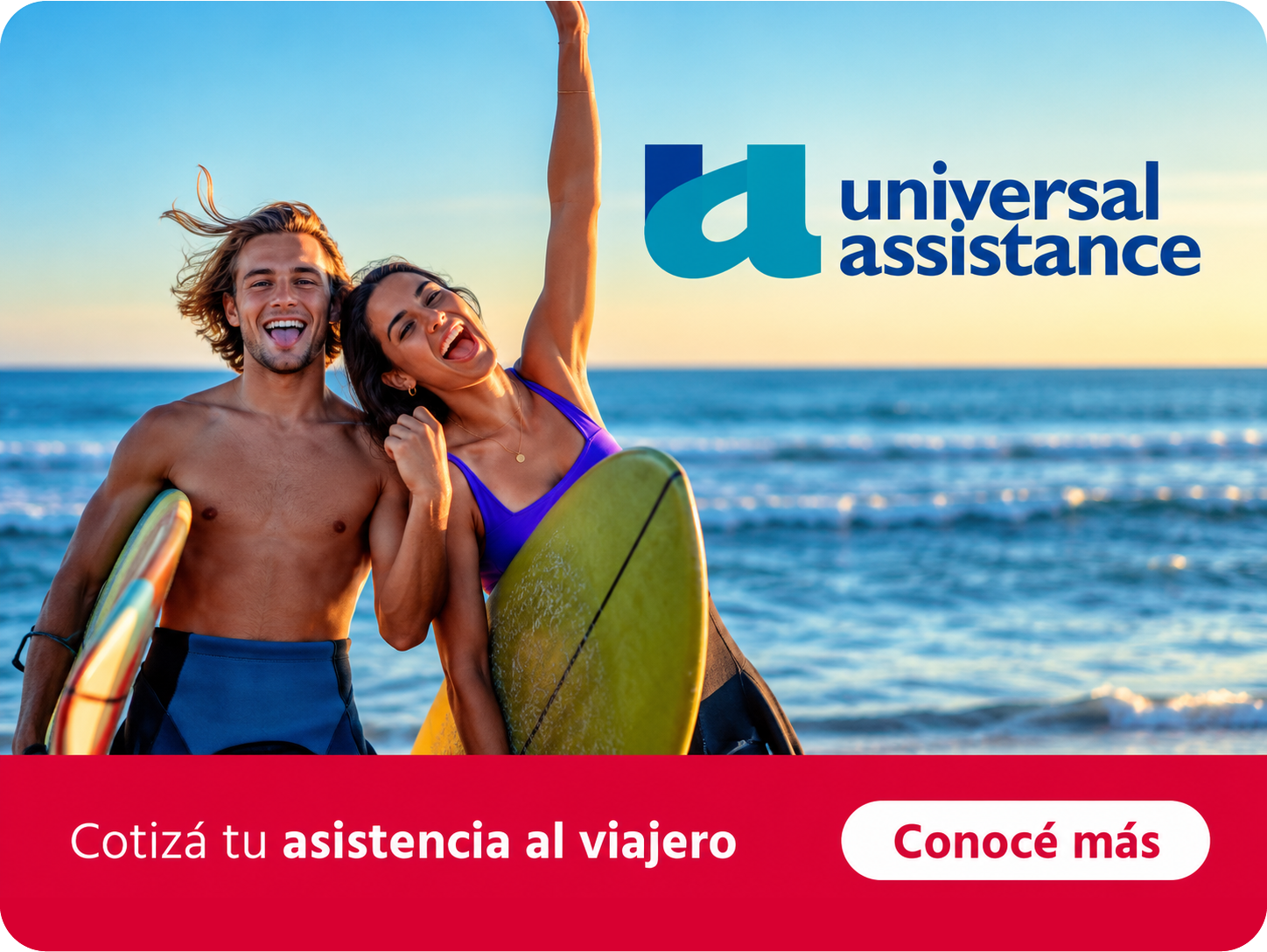 Cotizá tu asistencia al viajero - Universal Assistance